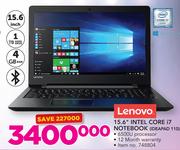 Lenovo 15.6" Intel Core i7 Notebook Ideapad 110