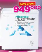 Hisense 190Ltr Chest Freezer FC-19DD4HA