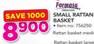 Formosa Small Rattan Basket-Each