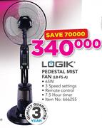 Logik Pedestal Mist Fan LB-FS-A