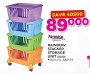 Formosa Rainbow Stacker Storage Unit