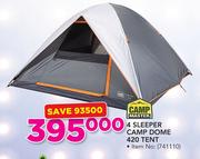 Camp Master 4 Sleeper Camp Dome 420 Tent