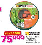 Garden Master 12mm x 20m Hosepipe