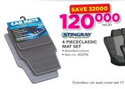 Stingray 4 Piece Classic Mat Set-Per Set