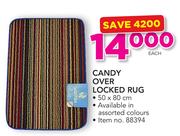 Candy Over Locked Rug-Each