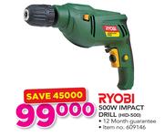 Ryobi 500W Impact Drill HID-500/