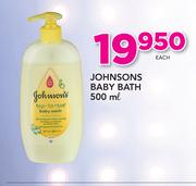 Johnsons Baby Bath-500ml Each