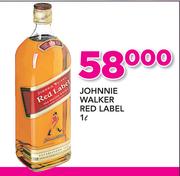 Johnnie Walker Red Label-1Ltr