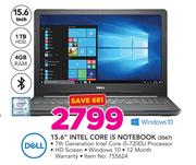 Dell 15.6" Intel Core i5 Notebook 