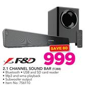 F&D 2.1 Channel Sound Bar T-388