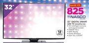 Nasco 32" Digital Smart LED TV KD32P5615A
