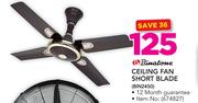 Binatone Ceiling Fan Short Blade BIN2450