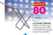 Mainstays Clothes Dryer