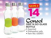 Consol Grip N Go Glass Bottle Assorted-Each