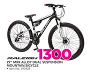 Raleigh 29" MXR Alloy Dual Suspension Mountain Bicycle
