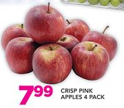 Crisp Pink Apples-4's Pack
