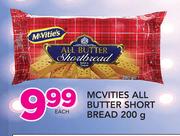 Mcvities All Butter Short Bread-200g Each