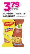 Maggie 2 Minute Noodles Assorted Each