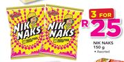 Nik Naks Assorted-3 x 150g