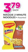 Maggie 2 Minute Noodles Assorted-Each