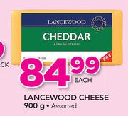 Lancewood Cheese-900g