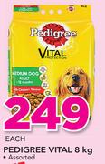 Pedigree Vital Assorted-8Kg Each