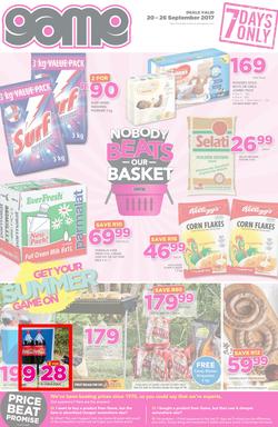 Game JHB : Nobody Beats Our Basket (20 Sep - 26 Sep 2017), page 1