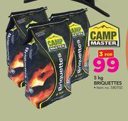 Campmaster Briquettes-3 x 5Kg