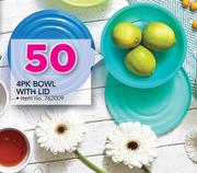 4 Pack Bowl With Lid