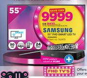Samsung 55"FHD Smart LED TV-55M6000