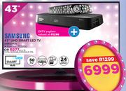 Samsung 43" UHD Smart LED TV 43KU7000 + DSTV Explora