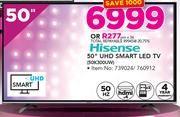 Hisense 50" UHD Smart LED TV 50K300UW