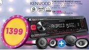 Kenwood Car Audio Bundle SP9810