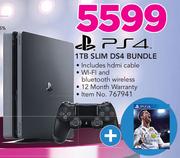 PS4 Pro 1TB Slim DS4 Bundle