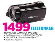 Telefunken HD Video Camera TVC-240