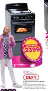 Defy 3 Plate Plug In Stove Black DSS513