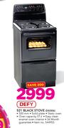 Defy 521 Black Stove DSS506