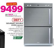 Defy Gourmet Double Oven DBO468