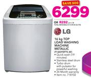 LG 16Kg Top Load Washing Machine T1603TEFTS AF