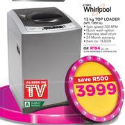 Whirlpool 13Kg Top Loader WTL 1300 SL