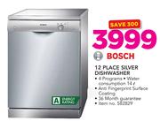 Bosch 12 Place Silver Dishwasher