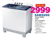 Samsung 14Kg Twin Tub WT14J4200MB F