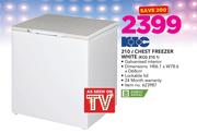 KIC 210Ltr Chest Freezer White(KCG 210 1)