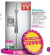 Hisense 700Ltr Side By Side Fridge(H700SI-ID)