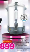 Logik 2000W 15Ltr URN(Rsh-249217-01)