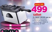 Salton 3Ltr Deep Fryer(SDF-35)