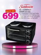Sunbeam 20Ltr Compact Oven(SCO-200)