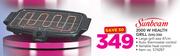 Sunbeam 2000W Health Grill(SHG-300)