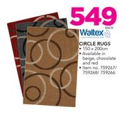 Wqaltex Circle Rugs-Each