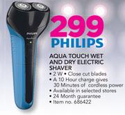 Philips Aqua Touch Wet And Dry Electric Shaver